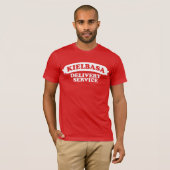 Funny Polish Kielbasa T-Shirt (Vorne ganz)