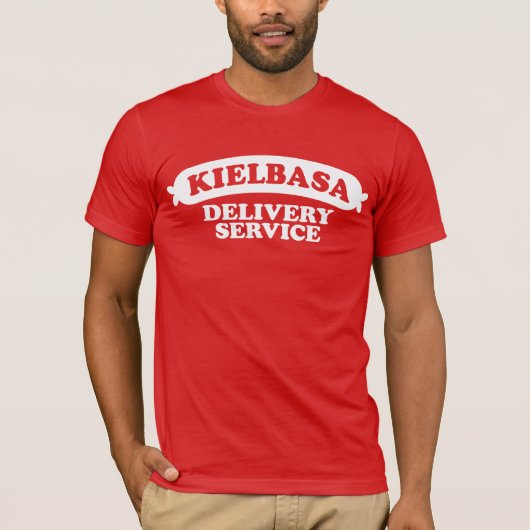 Funny Polish Kielbasa T-Shirt (Vorderseite)