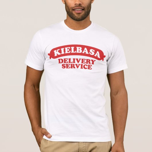 Funny Polish Kielbasa T-Shirt (Vorderseite)