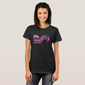 Funny Polish Kurwa Biber Retro Synthwave Style T-Shirt (Vorne ganz)