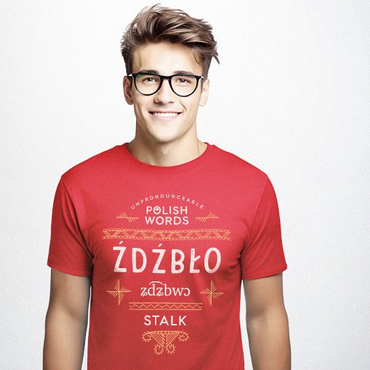 Funny Polish Language Gifts Stalk T - Shirt