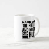 Funny Polish Pierogi Kaffee Tasse (VorderseiteRechts)