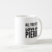 Funny Polish Pierogi Kaffee Tasse (VorderseiteRechts)