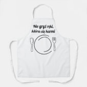 Funny Polish Schürze (Vorderseite)