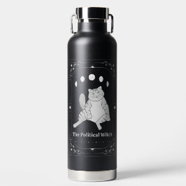 Funny Political Cat Feminist Gift Liberal Democrat Trinkflasche