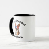 Funny Political Dog Mama Anti Trump Corgi Vater Tasse (Vorderseite Links)