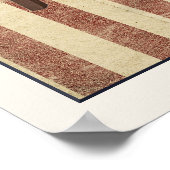 Funny Political GOP Elephant übernimmt den Vorsitz Poster (Ecke)