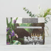 Funny Political Joest Forest Climate Change Satire Einladung (Stehend Vorderseite)