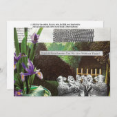 Funny Political Joest Forest Climate Change Satire Einladung (Vorne/Hinten)