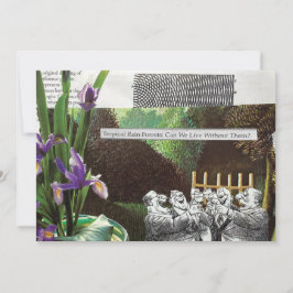 Funny Political Joest Forest Climate Change Satire Einladung