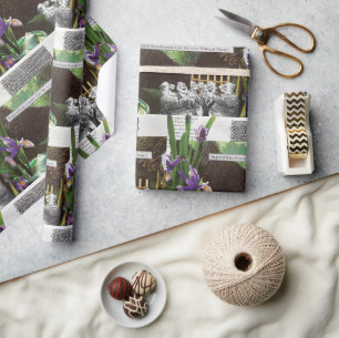 Funny Political Joest Forest Climate Change Satire Geschenkpapier