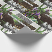 Funny Political Joest Forest Climate Change Satire Geschenkpapier (Ecke)