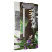 Funny Political Joest Forest Climate Change Satire Klemmbrett (Rechts)