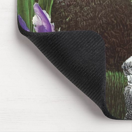 Funny Political Joest Forest Climate Change Satire Mousepad (Ecke)