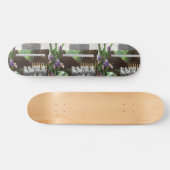 Funny Political Joest Forest Climate Change Satire Skateboard (Horizontal)