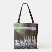 Funny Political Joest Forest Climate Change Satire Tasche (Rückseite)