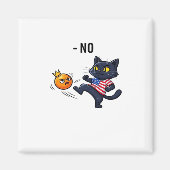 Funny Political Meme No Cat Design Magnet (Vorne)