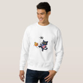 Funny Political Meme No Cat Design Sweatshirt (Vorne ganz)