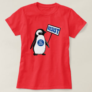 Funny Political Meme Penguin Tariff T-Shirt