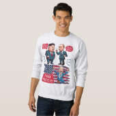 Funny Political Meme Sweatshirt (Vorne ganz)