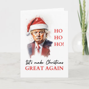 Funny Political Trump Weihnachtskarte Karte
