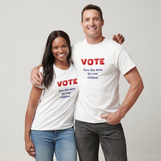 Funny Political Vote T-Shirt (Unisex)