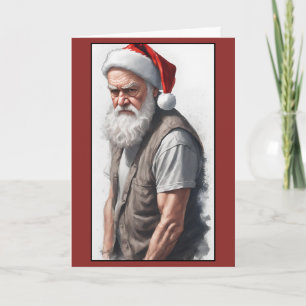Funny Politisch inkorrekt frohe Weihnachten Karte