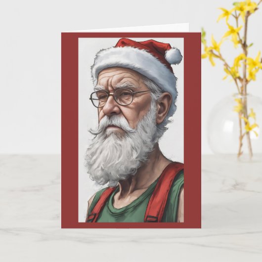 Funny Politisch inkorrekt frohe Weihnachten Karte (Gelbe Blume)