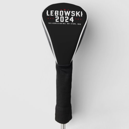 Funny politischer Name Lebowski Political Golf Headcover (Vorderseite)