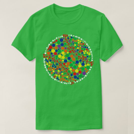 Funny Polka Dot Baseball Lover Player Internationa T-Shirt (Design vorne)