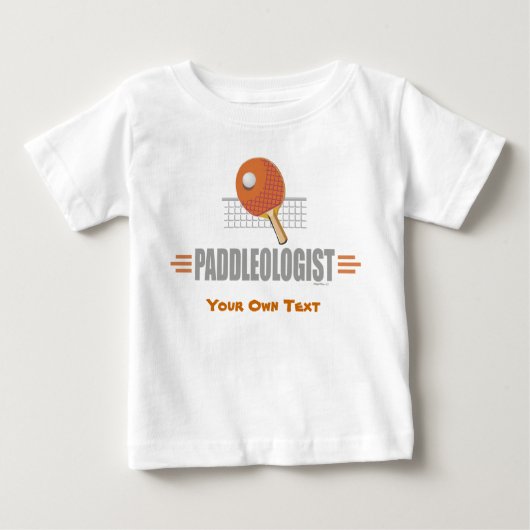 Funny Pong Lover Baby T-shirt (Vorderseite)