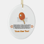 Funny Pong Lover Keramik Ornament (Rechts)