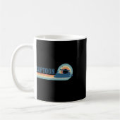 Funny Pontoon Boating Captoon Tritoon Captain Pont Kaffeetasse (Links)