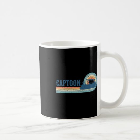 Funny Pontoon Boating Captoon Tritoon Captain Pont Kaffeetasse (Rechts)