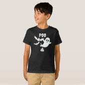 Funny Poo Ghost T-Shirt (Vorne ganz)