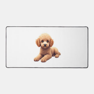 Funny Poodle Animal Lover Dogs Graphic Cute Dog Ow Schreibtischunterlage