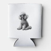 Funny Poodle Animal Lover Hunde Graphic Niedlich D Dosenkühler (Vorderseite)
