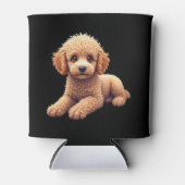Funny Poodle Animal Lover Hunde Graphic Niedlich D Dosenkühler (Vorderseite)
