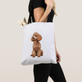 Funny Poodle Animal Lover Hunde Graphic Niedlich D Tasche (Von Nahem)