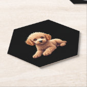 Funny Poodle Animal Lover Hunde Graphic Niedlich D Untersetzer (angewinkelt)