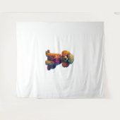 Funny Poodle Animal Lover Hunde Graphic Niedlich D Wandteppich (Vorderseite (Horizontal))