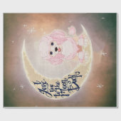 Funny Poodle | Großes Geburtstagsgeschenk Geschenkpapier (Flach)