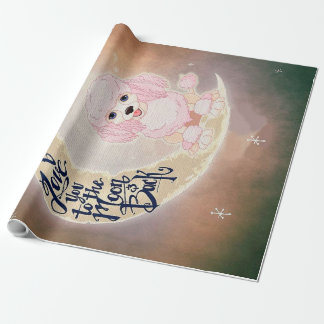 Funny Poodle | Großes Geburtstagsgeschenk Geschenkpapier