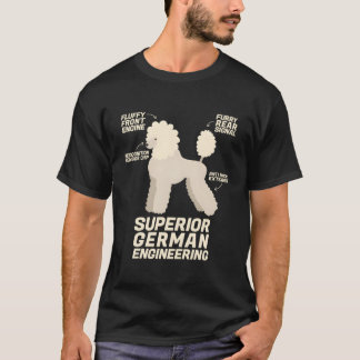 Funny Poodle Hund Liebe Geschenk T-Shirt
