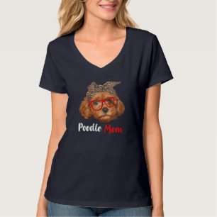 Funny Poodle Mama Geschenk für Hundefreunde - Mutt T-Shirt