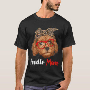 Funny Poodle Mama Geschenk für Hundefreunde - Mutt T-Shirt