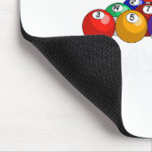 Funny Pool Art für Männer Frauen Billard Lover Poo Mousepad (Ecke)
