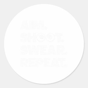 Funny Pool Art für Männer Frauen Billard Lover Poo Runder Aufkleber