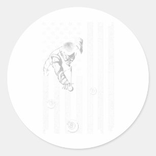 Funny Pool Art für Männer Frauen Billiard Lover Us Runder Aufkleber