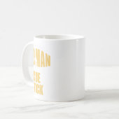 Funny Pool Billiard Player Snooker Alter Mann mit  Kaffeetasse (Vorderseite Links)